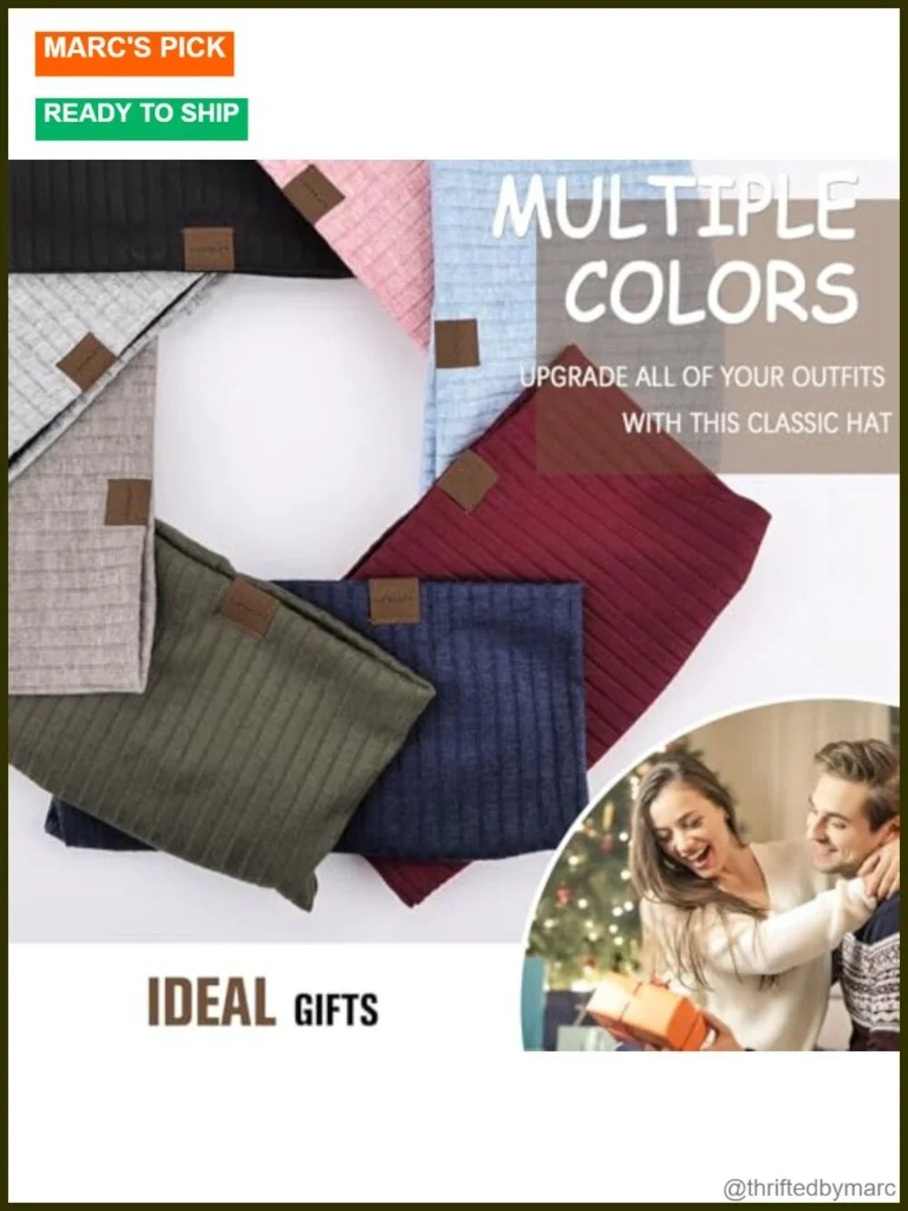 Ultra Soft Double Layer Slouchy Beanie - Lightweight Breathable Multipurpose